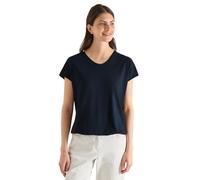 Cecil Maglietta con Dettagli in Pizzo Universale Blue XS