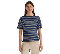 Cecil Maglietta da Donna 3229953 con Strisce Multicolore (Confezione da 1), Blu Scuro Urbano, S