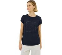 Cecil Maglietta da Donna con Stampa Glitterata, Universal Blue, M
