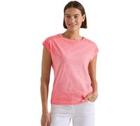 Cecil Maglietta in Jersey in Garment Dye Look Coral L