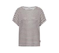 CECIL Maglietta rosso vino / bianco Donna CECIL L