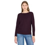 Cecil Maglietta strutturale Eggplant, Rosso, M