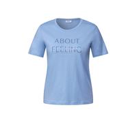 CECIL Maglietta zappiro / blu chiaro / bianco Donna CECIL S zappiro / blu chiaro / bianco
