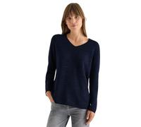 Cecil Maglione con Scollo a V, Blu Melange, XS