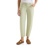 Cecil Pantaloni Barrel Leg in qualità Papertouch Raw Matcha Lime 33