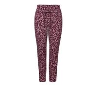 Cecil 3716650 Pantaloni con Fantasia, Rosso gelso, L / 28L Donna