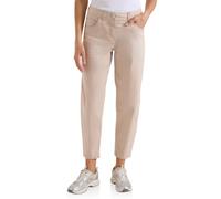 Cecil Pantaloni da Donna Barrel Leg in qualità Papertouch, 3818985, Cashmere Beige, 33W x 28L