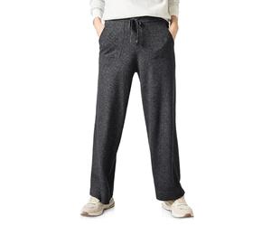 Cecil Pantaloni da Donna in Maglia, Grigio Carbone Melange, L