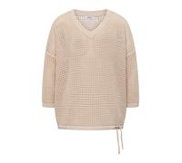 Cecil Crochet - Maglione Pearl Beige, L