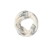 Cecil Sciarpa Loop con strisce Leo, colore: Vanilla Bianco A