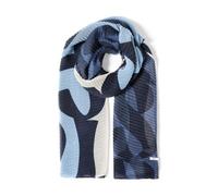 CECIL Sciarpa plissettata universale blu A