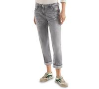 Cecil Straight Leg Jeans Light Grey Wash 32