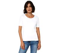 Cecil Style Lena, T-shirt Donna, Bianco (Bianco), L