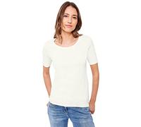 Cecil Style Lena, T-Shirt Donna, Vanilla White, XXL