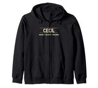 Cecil - The Man The Myth The Legend | Mythos Legende Name Felpa con Cappuccio