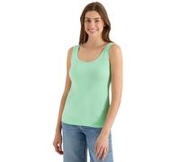 Cecil Top Basic con Girocollo in Cotone Juicy Lime L