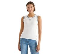 Cecil Top con Dettagli a Contrasto Vanilla White XXL
