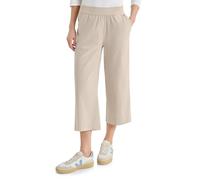 Cecil Wide Leg Pantaloni Grain Beige M