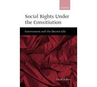 Cécile Fabre Social Rights Under the Constitution (Copertina rigida)