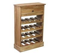 Milani Home - Cantinetta in legno di mogano cm 50 l x 22 p x 77,5 hdi coloreMarrone