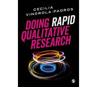 Cecilia Vindrola-Padros Doing Rapid Qualitative Research (Tascabile)