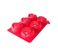 cécoa - Stampo silicone 6 rose 3d