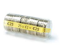 ceconcept l100tc100 pacchetto di 100 Custodie moneta 1,00 Euro, 100 Pezzi