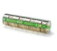 ceconcept l250tc050 pacchetto di 250 Custodie moneta 0,50 euro, 250 Pezzi