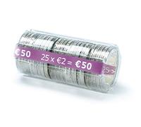 ceconcept l250tc200 pacchetto di 250 Custodie moneta 2,00 Euro, 250 Pezzi