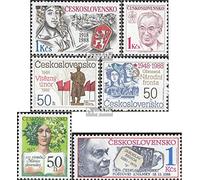 Cecoslovacchia 2939,2940,2944A-2945A, 2956,2982 (Completa Edizione) MNH ** MNH 1988 L'indipendenzUn, HusUnk, Subversion, u.Un (Francobolli per i Collezionisti)