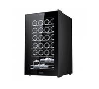 CECOTEC 00124 CANTINETTA, 24 bottiglie, 6 ripiani, dimensoni: L 430 mm, A 745 mm, P 487 mm, temperatura massima 230 °C, temperatura minima 120 °C, Trasparente