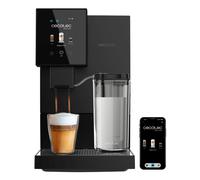 Cecotec Macchina da Caffè Espresso Manuale e Cappuccino Cremmaet Compactccino Connected. 30 Varietà, Serbatoio latte 400 ml, Serbatoio dell'acqua da 1,1L,Schermo TFT, Wi-Fi, Pompa 19 Bar, Thermoblock