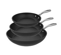 Cecotec Polka Fantasy 20-24-28 Secchiello Argento Set 3 Padelle In Alluminio Forgiato 20/24/28cm