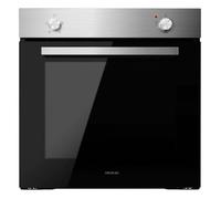 Cecotec Horno Integrable Bolero Hexa C126000 Inox A. 2800 W, 77 L di capacità, 4 funzioni, Steam Assist, Steam EasyClean, Cooling Fan, Triple Glass, Classe Energetica A, Luce interna
