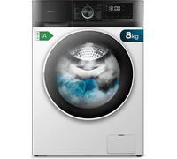 Cecotec Lavatrice Carica Frontale 7 Kg Bolero Dresscode 7410 Inverter A. 1850W, 1200 giri/min Regolabile, 16 Programmi, Motore Inverter Plus, Bassi Consumi, Vapore, Sterilizzazione Indumenti