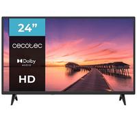 Cecotec TV 24" - Televisore 0 Series 0024. Schermo 24", HD, Risoluzione Immagini e Video Ottima, Sistema Dolby, Memoria Flash, Connettività HDMI/USB, Telecomando, Classe E