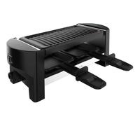 Cecotec Raclette con Grill Elettrico Cheese&Grill 3200 Pocket. 320W, per 2 Persone, Finitura in Acciaio Inox, Piastra Antiaderente con Superficie Grill, Include 2 Teglie e 1 Spatola