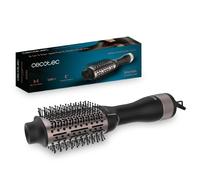 Cecotec Spazzola ad Aria Bamba CeramicCare Single. 1200W, Design One Step, 2 in 1, Scivolamento Ultra Morbido, 3 Temperature, 2 Velocità, Funzione Aria Fredda, Protezione da Surriscaldamento