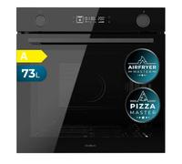 Cecotec Forno Multifunzione da Incasso - Air Fryer Bolero Hexa Af326000 Glass Black A. 2800W, 73L, 12 Funzioni, Basso Consumo, Steam Base XXL, Steam Assist, Steam Easyclean, Pizza Master, Modalità Eco