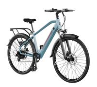 Cecotec Bicicletta Elettrica Città Urban Pro. 250W, Bici Elettrica Adulti, Ruote 28", Autonomia 90 Km, Batteria 460 Wh, Sospensione Anteriore, Cambio Shimano 7 Velocità, Doppio Disco Freno Idraulico