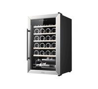 Bolero GrandSommelier 2450 Cantinetta nera e Inox 24 bottiglie sistema di raffreddamento a compressore temperatura regolabile