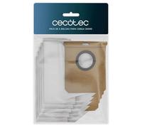 Cecotec Confezione da 5 sacchetti per Conga 20090. Include 5 sacchetti compatibili con la base di auto-svuotamento del robot aspirapolvere e dei friegasoli Conga 20090, accessori