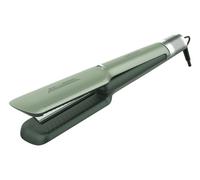 Cecotec Piastra Asciugacapelli Air Lisse Olive. Motore Brushless 600W, da Bagnati a Asciutti, Temp. Máx 230ºC, Ionica e Air&Care, Filtro Estraibile, Schermo, Blocco Piastre, Protegge i Capelli
