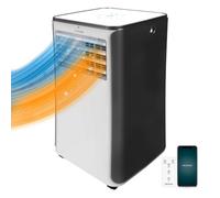 Cecotec Aria Condizionata Portatile con Telecomando, Wifi e Pompa di Calore ForceClima 9500 Heating Connected. 9000 BTU, Display LED, 5 modalità, Copertura 25 m2