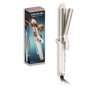 Cecotec Arricciacapelli Plasma 32 mm SurfCare 3200 PlasmaWaves. Anti Crespo, Ceramica, Pinza Integrata, 100-200°C, Punta Fredda, Auto Spegnimento, Ricci Definiti