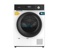 Cecotec Asciugabiancheria 8 Kg Pompa di calore Bolero Dresscode Dry 8330. Classe equivalente A++, 15 programmi e funzioni come asciugatura automatica, stiratura facile, stop&go, ritardo avvio e