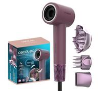 Cecotec Asciugacapelli compatto e leggero DryNova 3in1 Berry. 1600W, 110000RPM, motore Brushless, Volumizzatore, Diffusore, Concentratore, Generatore di Ioni, Silenzioso, Durevole, 4 Impostazioni di