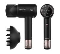 Cecotec Asciugacapelli con motore digitale Brushless Bamba IoniCare RockStar Ion Touch. 1600 W, Ion reale, Touch screen, Accessori con attacco magnetico: diffusore e ugello concentratore, cavo 1,8 m
