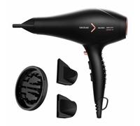 Cecotec Asciugacapelli Ionic Bamba IoniCare 5350 Powershine Ice, potenza 2600W, ioni reali, due ugelli di precisione, diffusore del volume massimo, regolazione della temperatura e della velocità