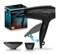 cecotec Asciugacapelli Ionic IoniCare 5450 Power&Go Pro Fire 2400 Watt di potenza, ioni reali, funzione ad alto flusso e aria fredda, diffusore incluso, nero con accenti bronzo